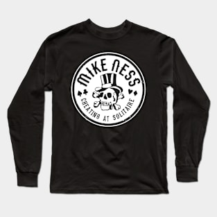 Mike Ness - Cheating at solitaire Long Sleeve T-Shirt